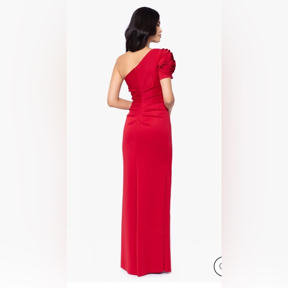 XScape One Shoulder Evening Gown - Picture 5 of 5